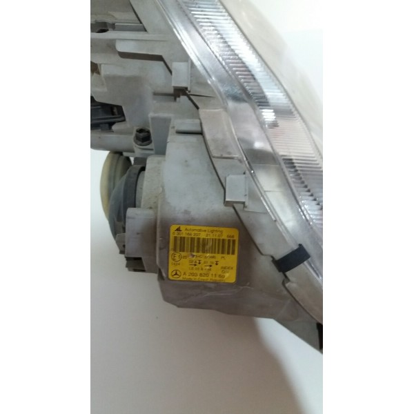 Farol Mercedes C200 03 Em Diante L.e Original Cx564