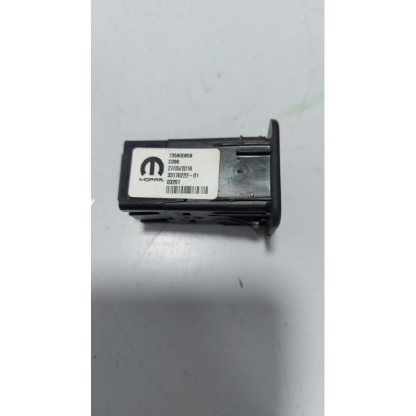 Entrada Usb Traseiro Fiat Toro 2017 Cx503