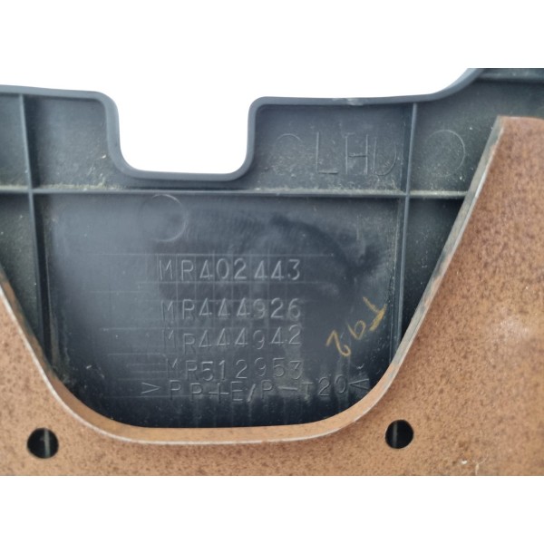 Moldura Inferior Volante Mitsubishi Pajero Full 2005 Cx515
