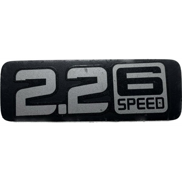 Emblema Lateral 2.2 Ford Ranger 2012/2016 Cx389 Preto