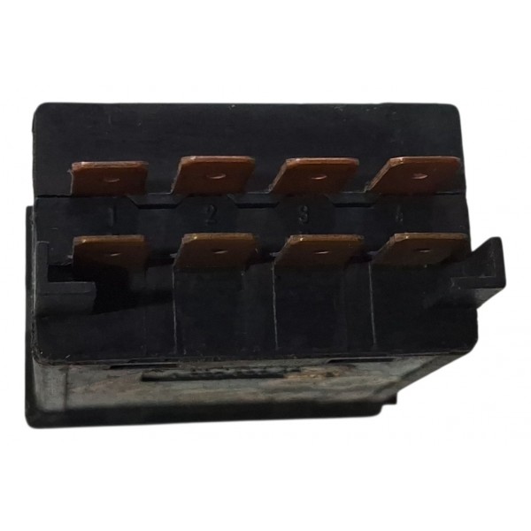 Botão Pisca Alerta Santana 2003 Cx714 - Preto