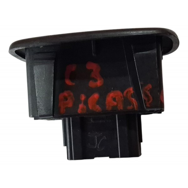 Botão Vidro Traseiro Direito Citroen C3 Picasso 2011 Cx714