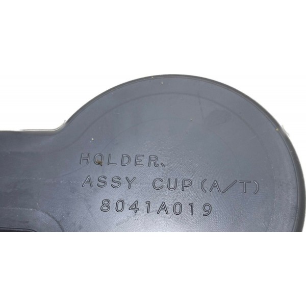 Porta Copos Console Mitsubishi Pajero Full 08/14 Cx355 Preto