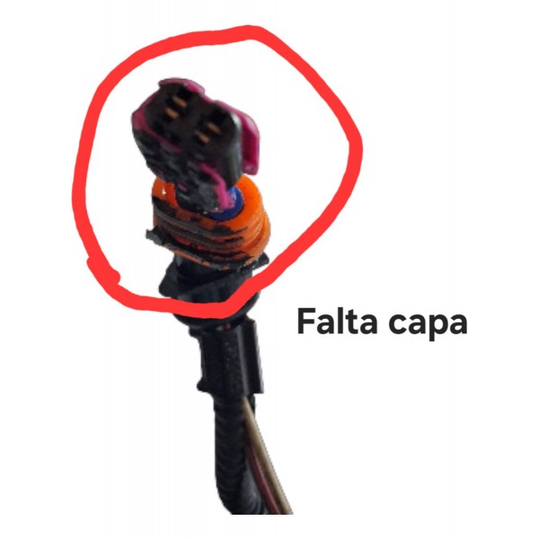 Chicote Bomba  De Alta  Amarok 3.0 V6 2019 Cx719 Preto