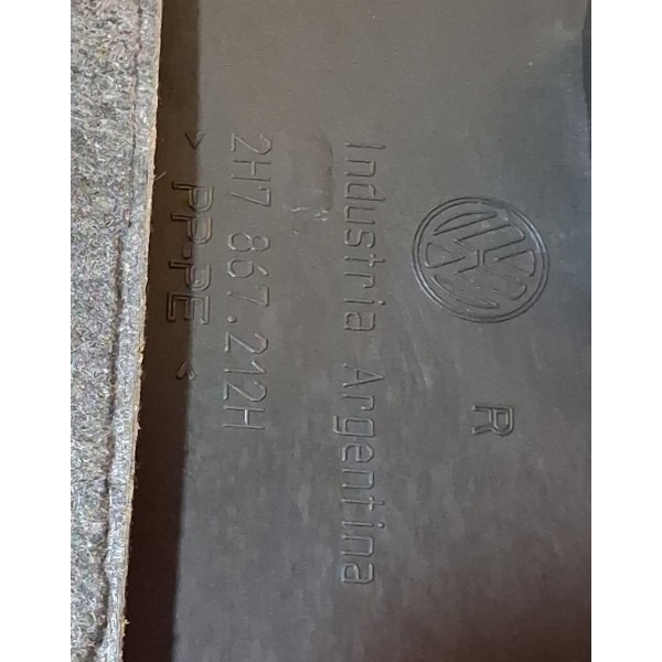 Forro Porta T. D. Amarok 3.0 V6 2019 Preto