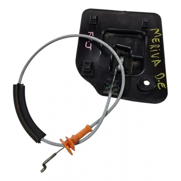 Maçaneta Interna D.e. Meriva 2004 Cx751 Preto Dianteira