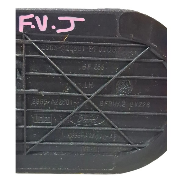 Maçaneta Interna D.d. Fiesta 2003 Cx752 Preto Dianteira