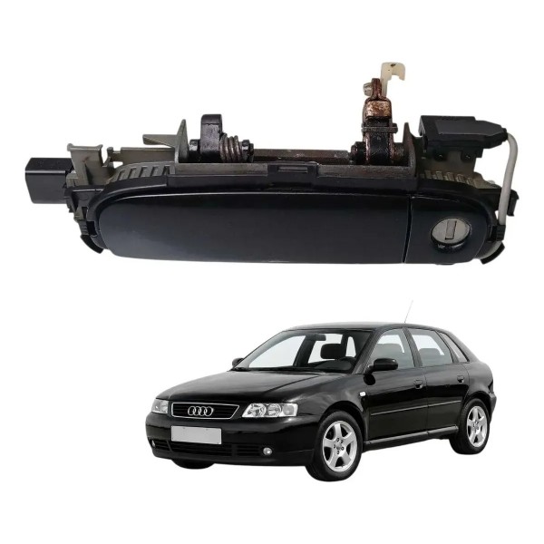 Maçaneta Externa Porta D. E. A3 00/03 Cx756 Preto Dianteira