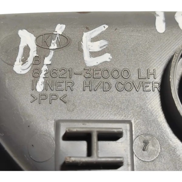 Moldura Maçaneta Interna Sorento 07/09 Cx757 Preto Dianteira