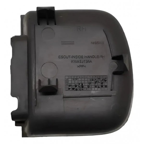 Moldura Puxador Interno Direita Frontier 08/12 Cx757 Preto