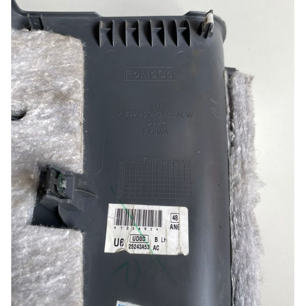Moldura Int Traseira Esq Ford Ranger Cabine Simples 12/16