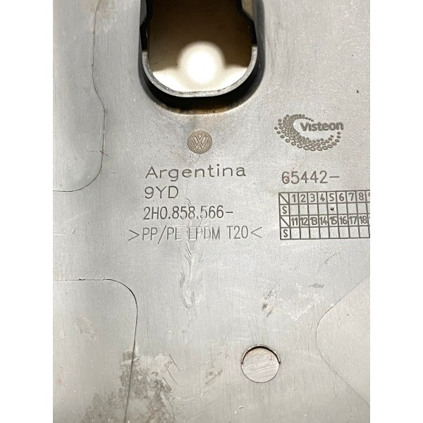 Moldura Inferior Coluna Direção Volkswagen Amarok Cx365