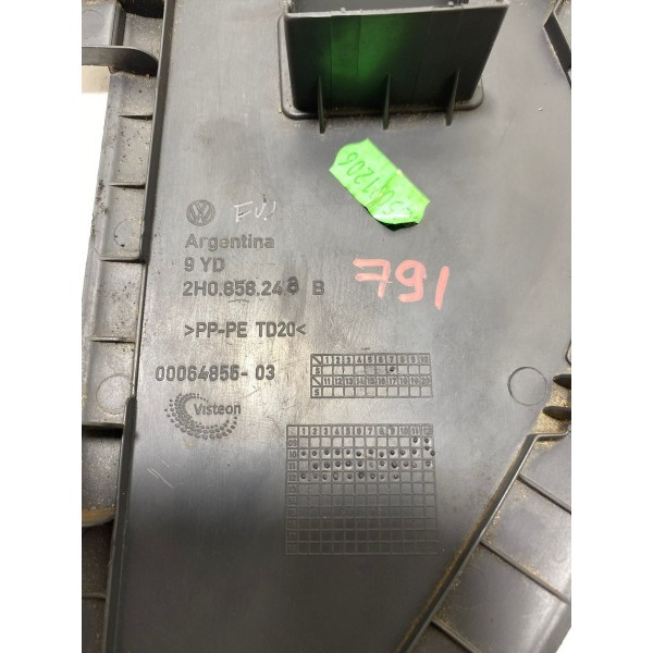 Moldura Lateral Direita Painel Volkswagen Amarok 10/20 Cx364