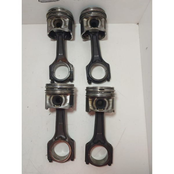 Jogo Pistão C/ Biela Gm S10 2.8 2014 Cx537