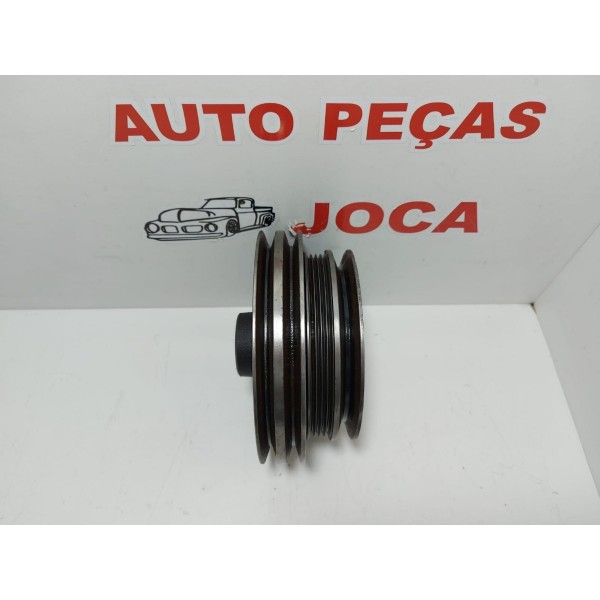 Conjunto Polia Virabrequim Mmc L200  2.5  2006 Cx167
