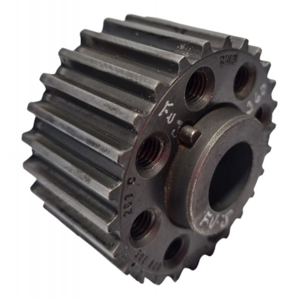 Polia Virabrequim Correia Dentada Audi A6 2.8 Cx476