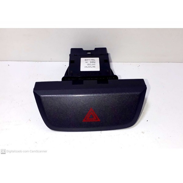 Chave Botão Pisca Alerta S10 Ano 12/ 15 Nº 94728741 Cx117
