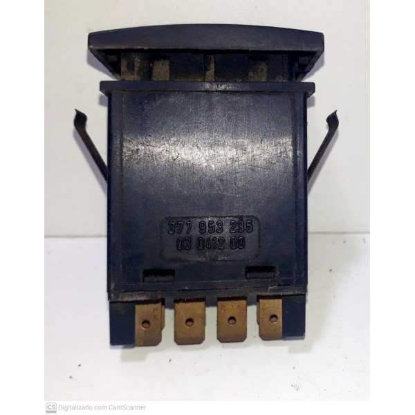 Botão Pisca Alerta Gol Parati Saveiro G3 Cx117