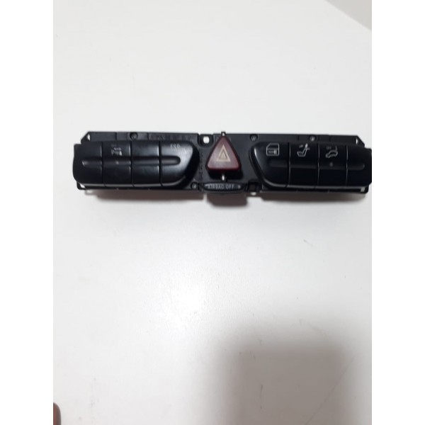 Conjunto  Botão  Pisca Alerta Mercedes C320 2001 2002 Cx117