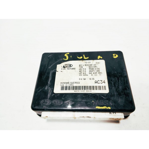 Módulo De Conforto Kia Soul - 95400-2k302 Cx80
