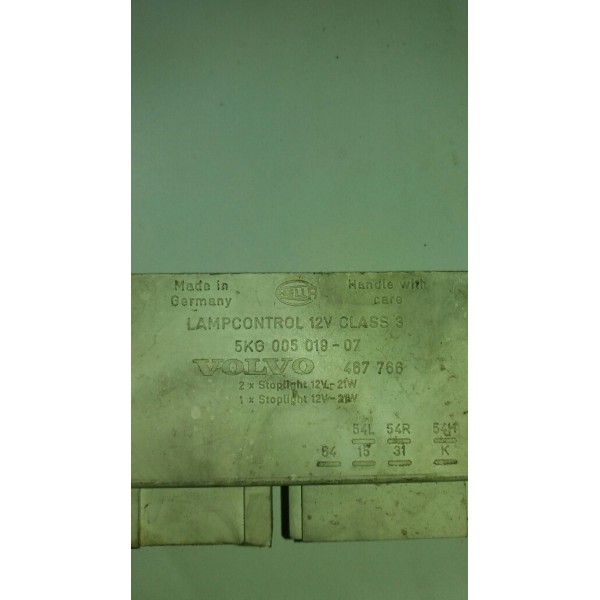 Modulo Central Contr Lampadas Volvo 460(5kg 005 019 07) Cx81